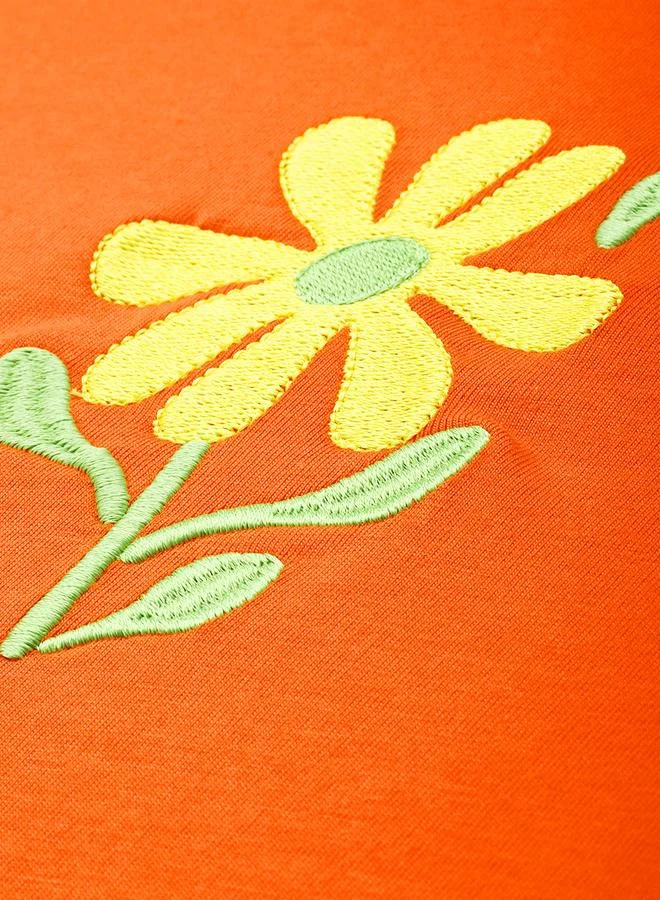 ديلينجر تيشيرت واسع بأكمام طويلة